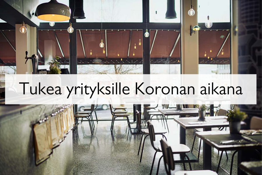 Tukea yrityksille Koronan aikana