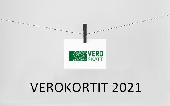 Vuoden 2021 verokorttien toimittaminen