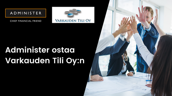 Administer to strengthen its operations in the Savo region through Varkauden Tili Oy acquisition